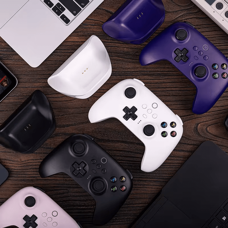 Ultieme 2.4G Draadloze Controller - Hall Effect Joystick Upgrade voor PC, Steam Deck & Android Games