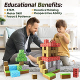 MiniCraft™ Magnetische Bouwstenen - Leren & Creatief Spelen