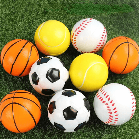 Zachte, comfortabele stressballen