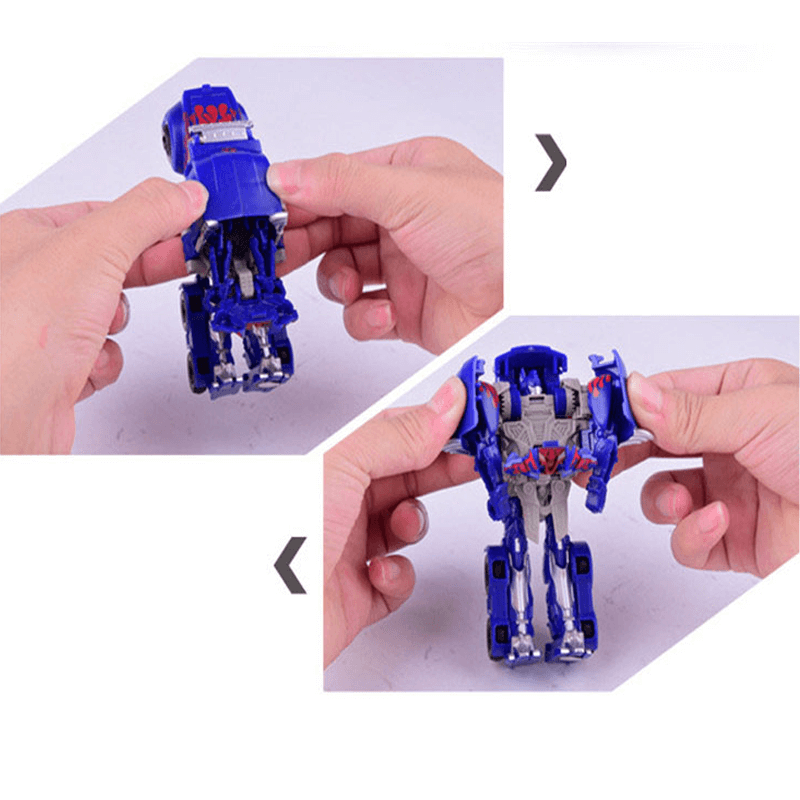 Dynamische transformerende robotauto - Optimus-speelgoed, 1-staps transformatie, robot & dinosaurus actiefiguur voor jongens