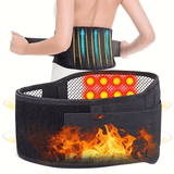 Verstelbare Zelfverwarmende Magnetische Therapie Lumbale Ondersteuning - Pijnverlichtende Warmtegordel voor Lumbaal & Houding