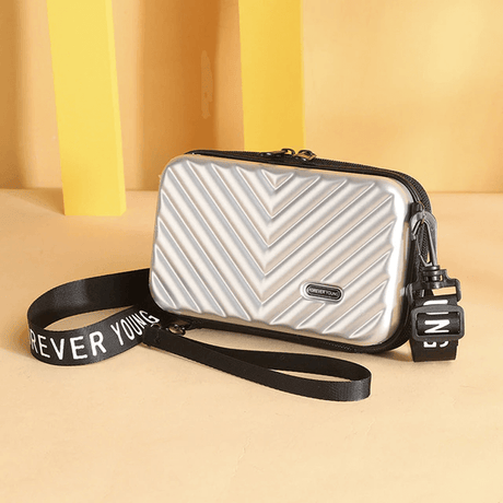 Miniatuur koffer Crossbody Tas