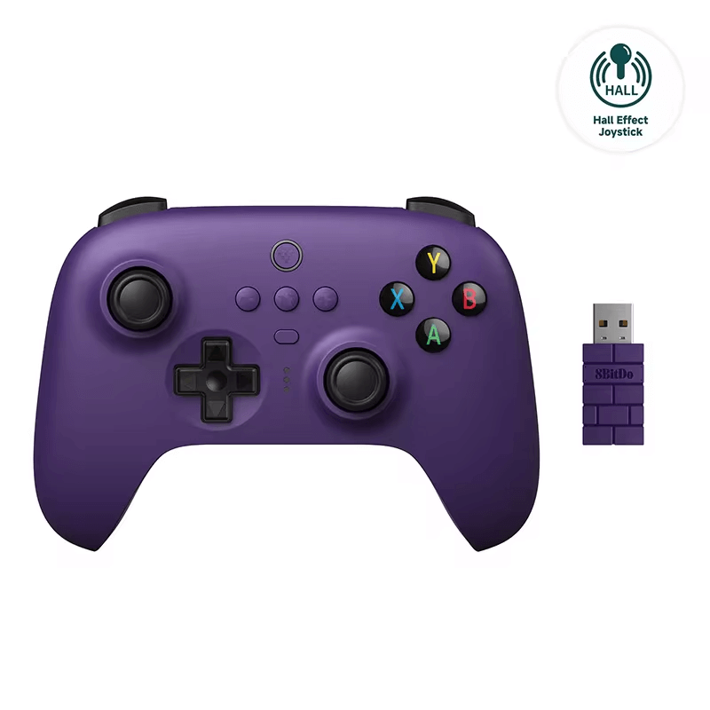 Ultieme 2.4G Draadloze Controller - Hall Effect Joystick Upgrade voor PC, Steam Deck & Android Games