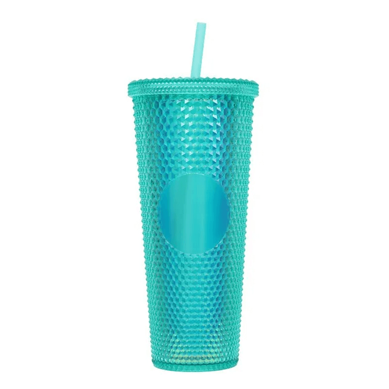 Herbruikbare mok met rietje 710ml