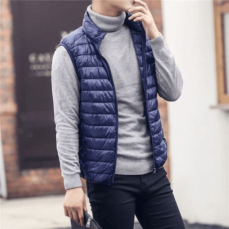 Licht gevoerd vest Unisex