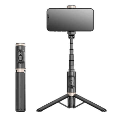 Selfie stick statief met afstandsbediening