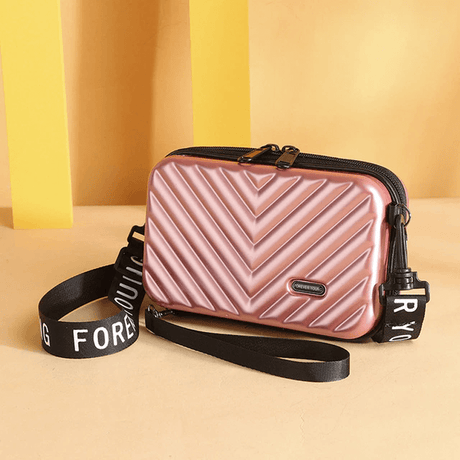Miniatuur koffer Crossbody Tas