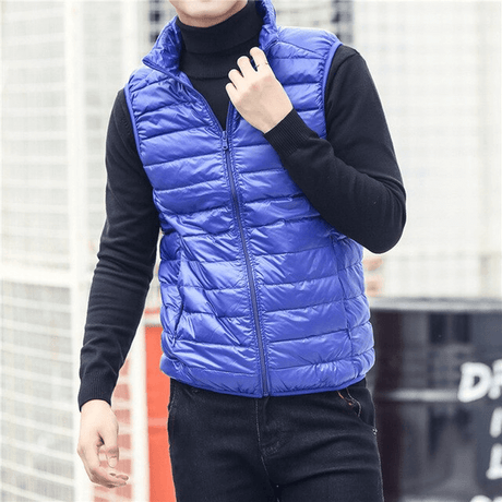 Licht gevoerd vest Unisex