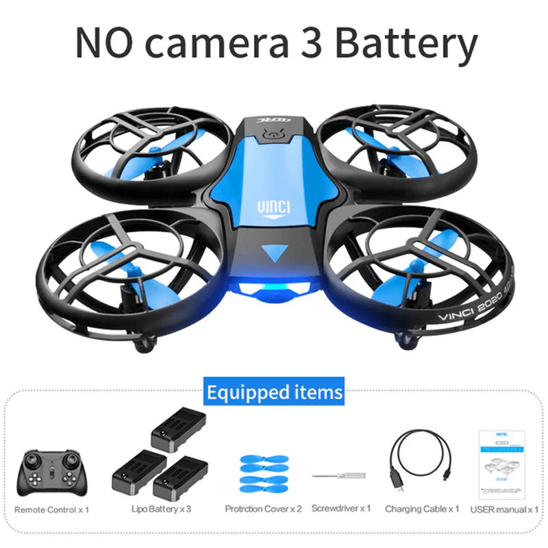 Mini RC Drone - 480P Camera WiFi FPV, Hoogte Vasthouden en Opvouwbaar Ontwerp