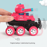 Miniatuur Zeswielig Schuiftank Speelgoed