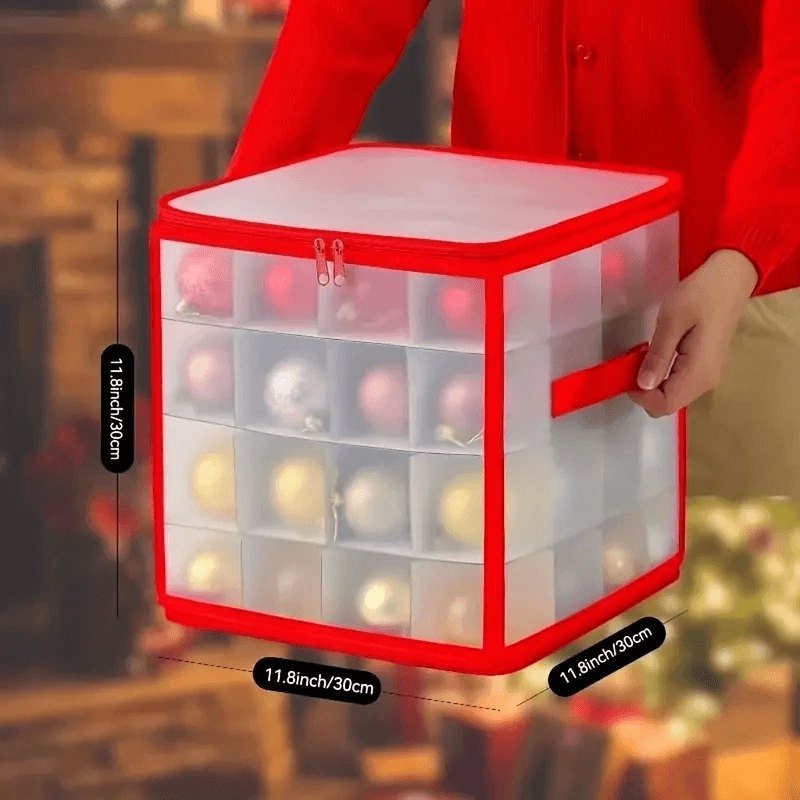 64-Rutig Kerstballenopberger - Organiseer je kerstballen