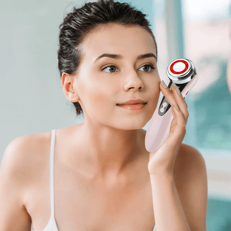 Multifunctionele Gezichtsverzorging Massager Anti Veroudering