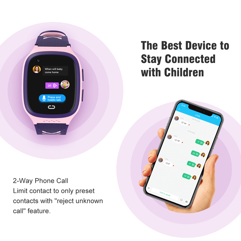 Waterdicht Smartwatch voor kinderen 4G