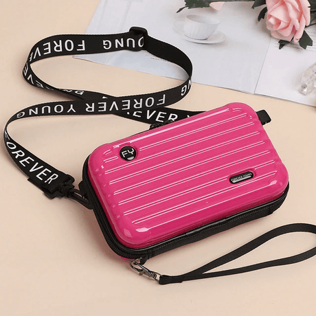Op reistas geïnspireerde crossbody tas