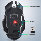 Wolf X8 draadloze optische muis