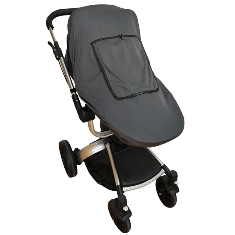 Kinderwagenbak met veiligheidsfunctie