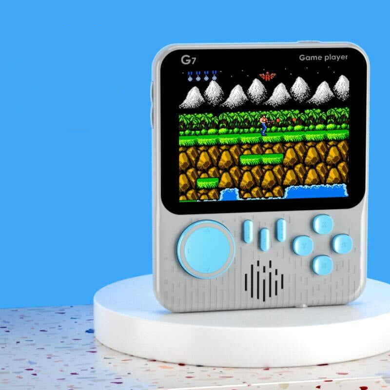 Dunne handheld Retro Video Game Console 666 Games