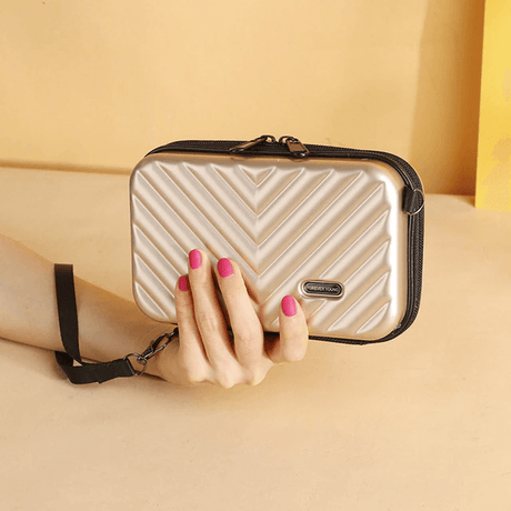Miniatuur koffer Crossbody Tas