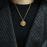 Zonnebloem ketting sieraden