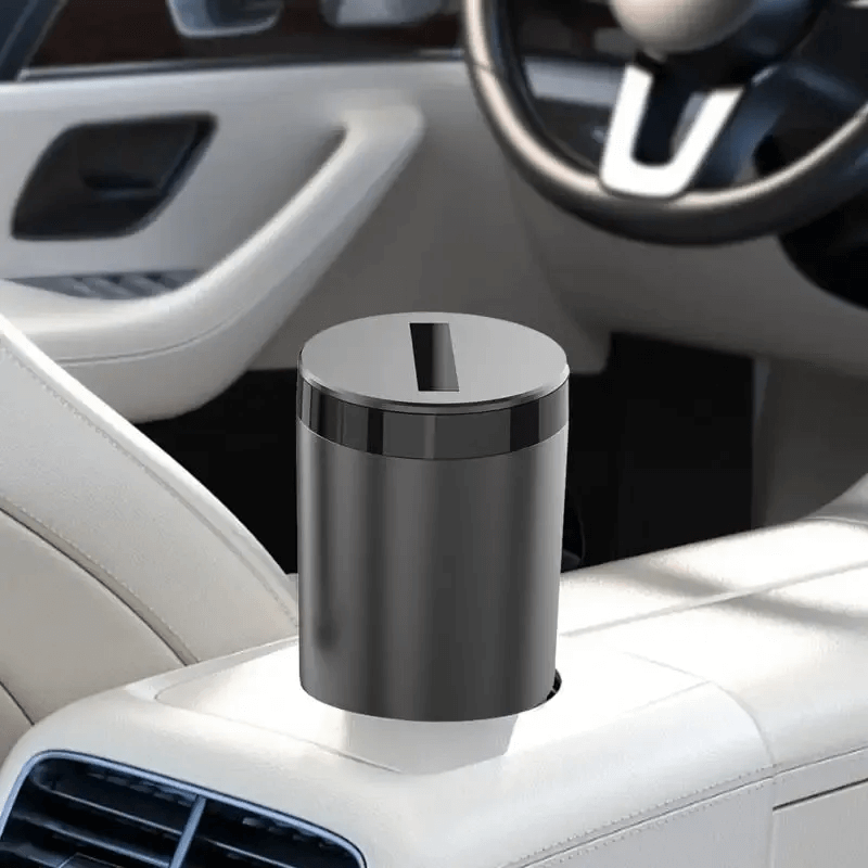Automatische asbak voor de auto