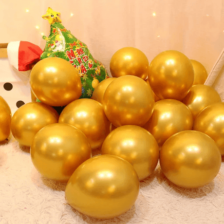 Vrolijk kerstfeest ballonnen in meerdere kleuren - Latex Ballonnen Feestballonnen