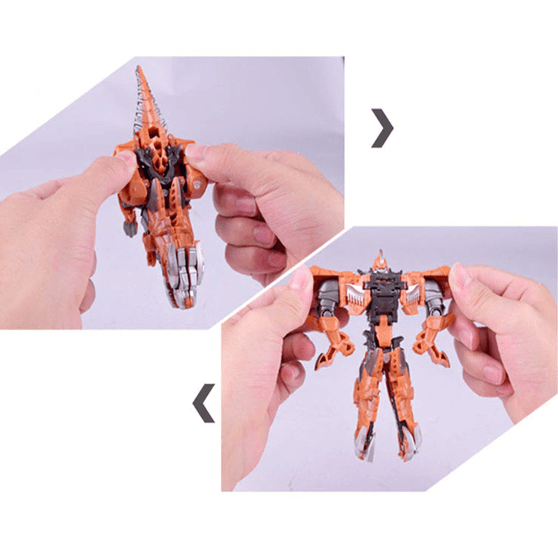 Dynamische transformerende robotauto - Optimus-speelgoed, 1-staps transformatie, robot & dinosaurus actiefiguur voor jongens