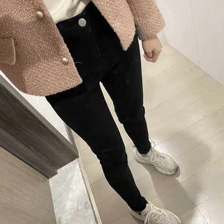 Warm gevoerde jeans