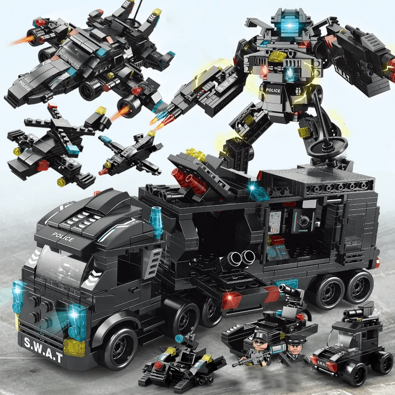 Mechanische transformatie bouwstenen 27-in-1