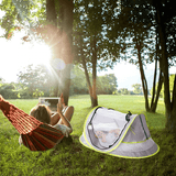 Pop-Up UV-tent voor kinderen Strandtent Zonnetent Draagbaar, Klamboe