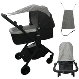 Kinderwagenbak met veiligheidsfunctie