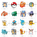 Set Poke Stickers - 50 unieke stickers voor verzamelaars en fans