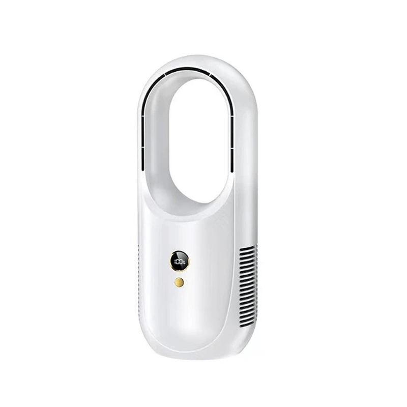 Draagbare ventilator met LED-scherm 2000mAh