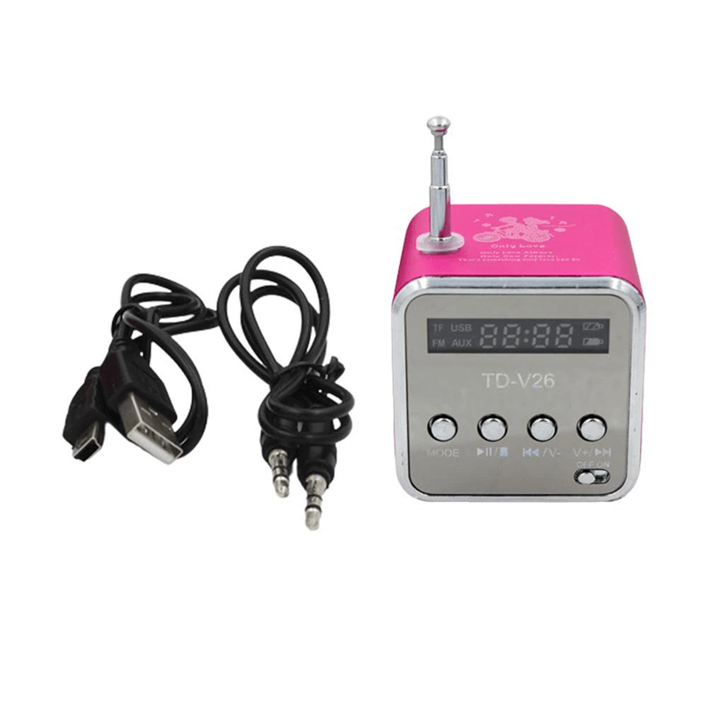 Mini radio Bluetooth luidspreker