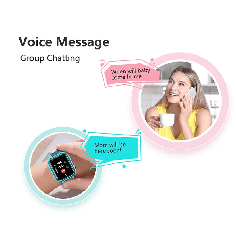 4G waterbestendig Smartwatch voor kinderen