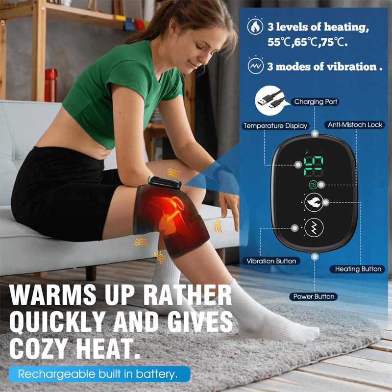 Massageapparaat voor elektrische warmtetherapie