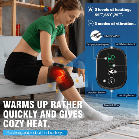 Massageapparaat voor elektrische warmtetherapie
