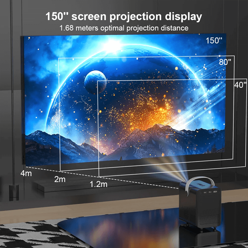16/64GB draagbare Android-projector