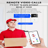 Slimme draadloze deurbel met camera - WiFi video deurbel