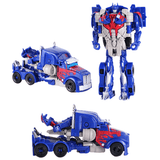 Dynamische transformerende robotauto - Optimus-speelgoed, 1-staps transformatie, robot & dinosaurus actiefiguur voor jongens