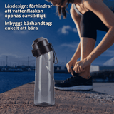 Air Waterfles met Geurringen 7 Capsules 650ml