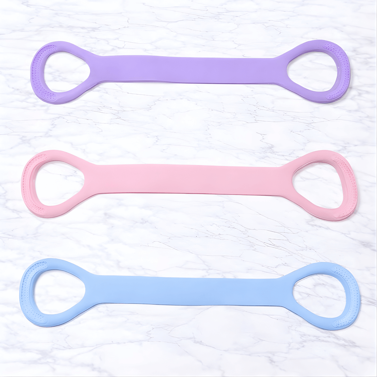 FlexLoop – 8-Formad Träningsresistansband för Hemmaträning, Yoga, Stretching & Helkroppsövningar