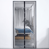 Magnetisch muskietennet voor deur met automatische sluiting | Insectennet met magnetisch slot - Bescherming tegen muggen voor patio, balkon & ingang (Meerdere maten)