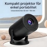 MiniBeam – Trådlös Mini Projektor med Skärm Delning, 500 ANSI Lumen och 16:9 Stöd för Hem, Kontor och Resa