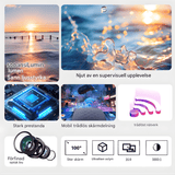 MiniBeam – Trådlös Mini Projektor med Skärm Delning, 500 ANSI Lumen och 16:9 Stöd för Hem, Kontor och Resa