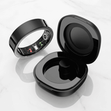 PulseLoop – Smart Ring med Pulsmätning och Sömnövervakning – Vattentät Aktivitetsring för Män och Kvinnor