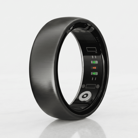 PulseLoop – Smart Ring med Pulsmätning och Sömnövervakning – Vattentät Aktivitetsring för Män och Kvinnor