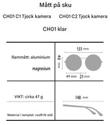 Solvyn - Verstelbare Ronde Zonnebril voor Mannen & Vrouwen | Gepolariseerd met ND-achtige Filters en Retro Stijl