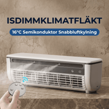 SIGVARD – Trådlös Bladlös Kylfläkt med Ismistspray och Fjärrkontroll – 20W