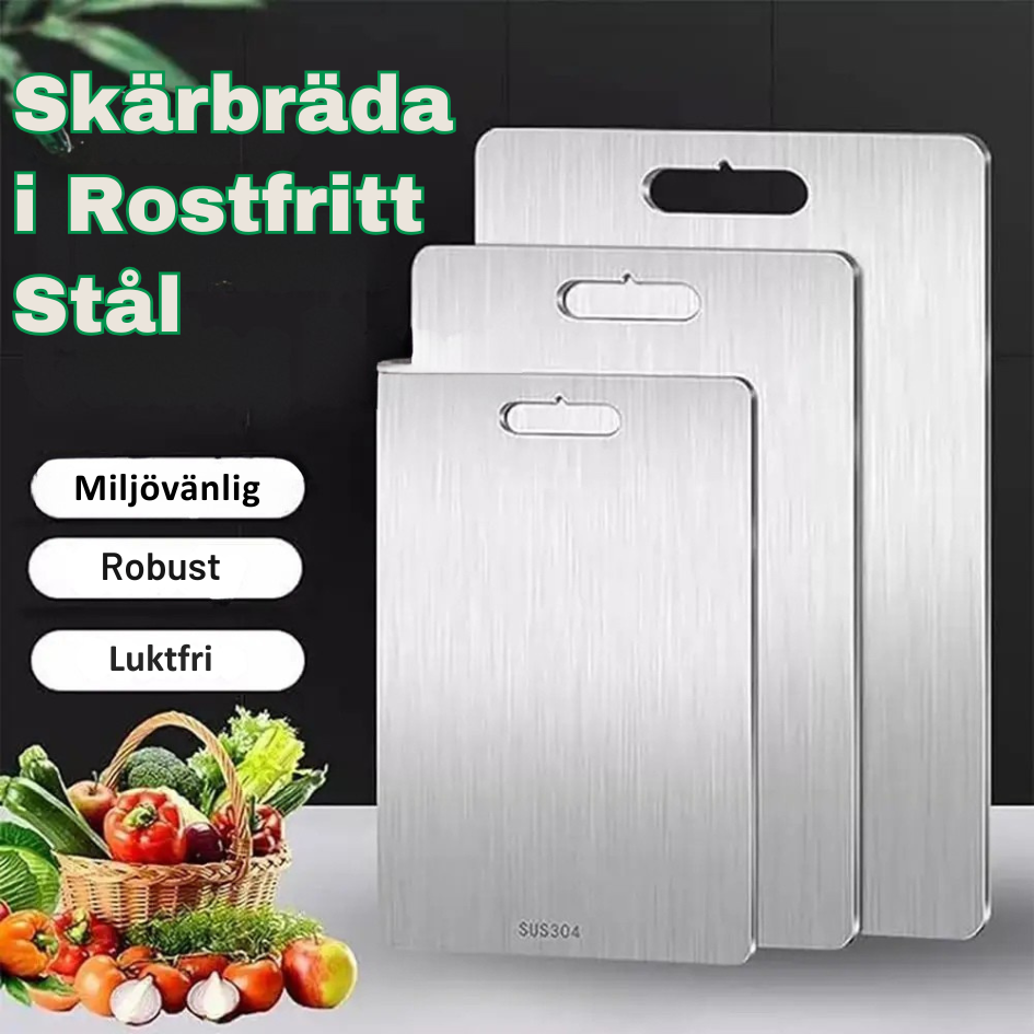 SteelPrep - Roestvrijstalen snijplank