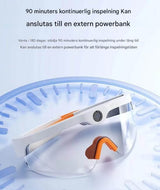 SmartSol - Zonnebril met ingebouwde camera en draadloze hoofdtelefoon | Compact en functioneel voor actieve avonturen